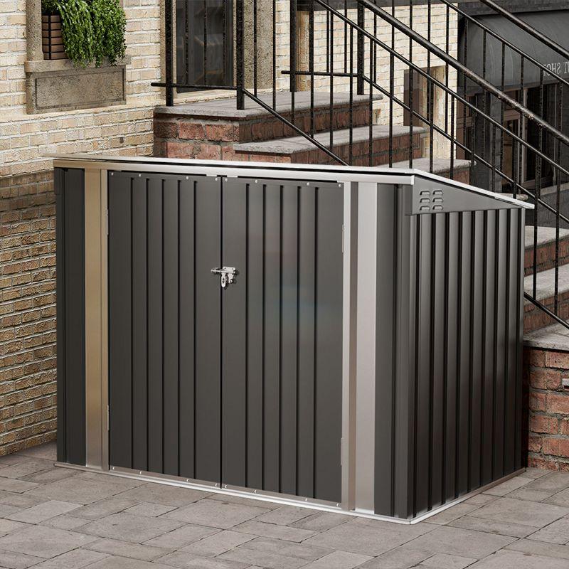 LACOO 6' x 3' Trash Storage Shed