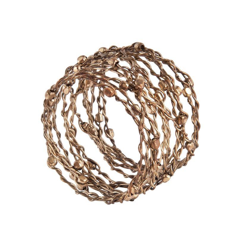 Mercer41 Cony Metal Napkin Ring (Set of 4)
