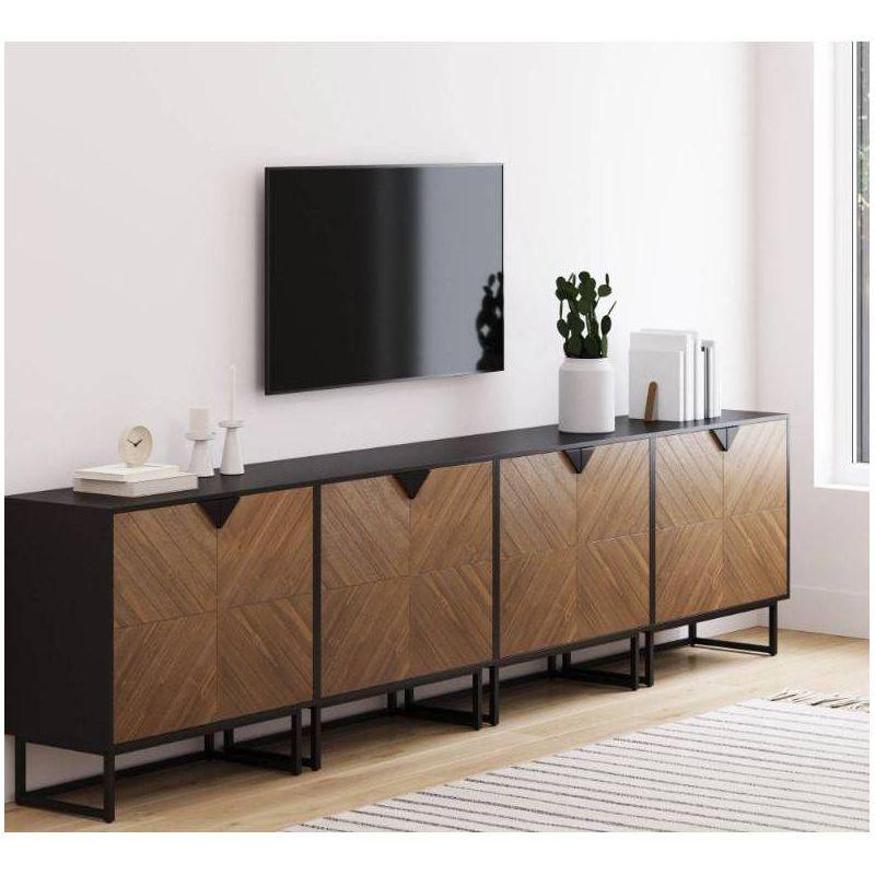 Enloe Metal TV Stand or 2 - Door Accent Cabinet