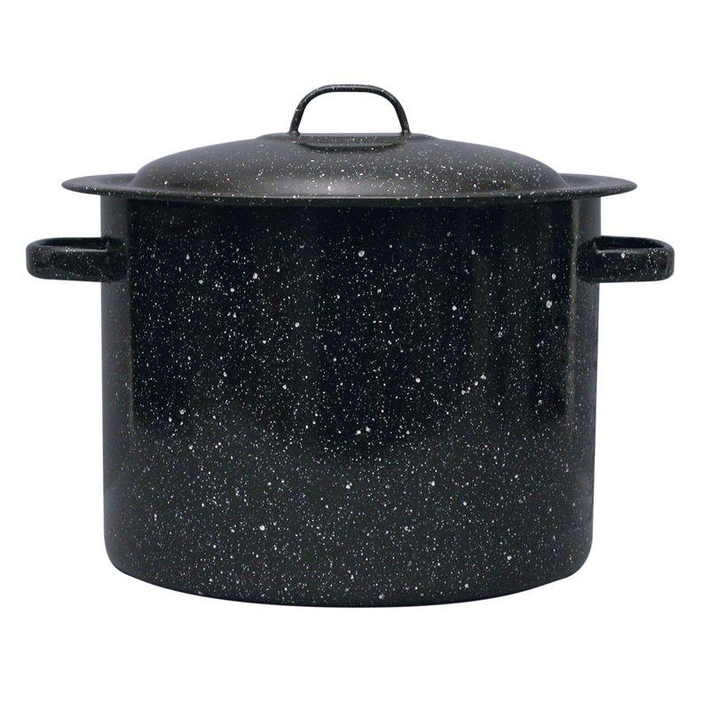 Eternal 12 qt. Non-Stick Carbon Steel Stock Pot with Lid & Reviews | Wayfair