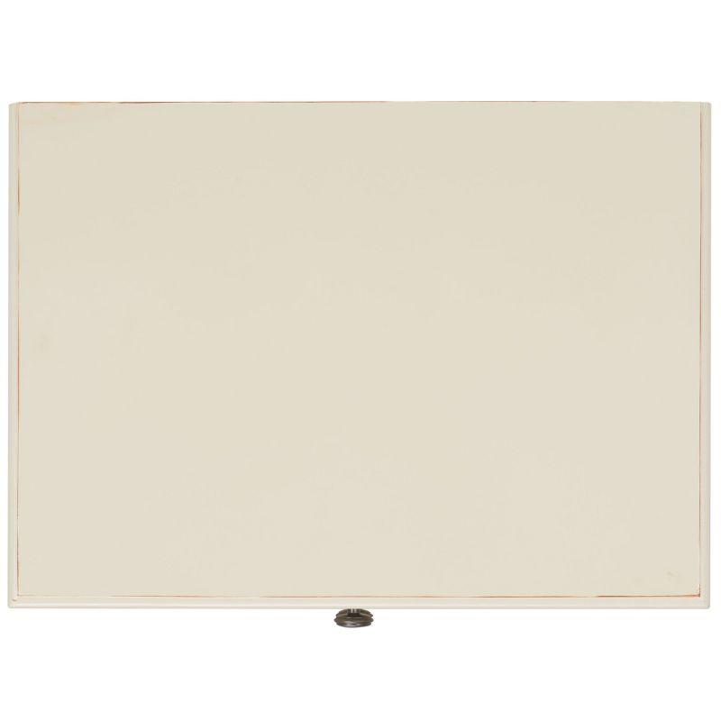 Lori End Table With Storage Drawers - AMH6576E - Barley - Safavieh Couture