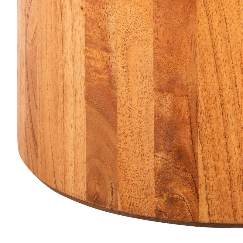 Devin Round Coffee Table - Natural - Safavieh