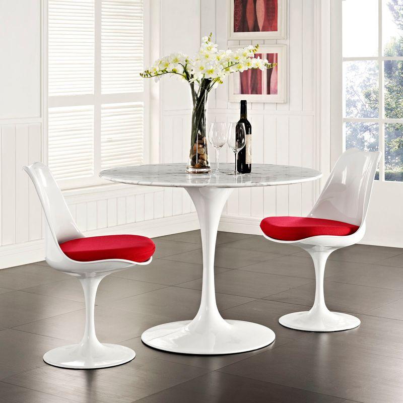 Modway Lippa Round Artificial Marble Dining Table by Modway