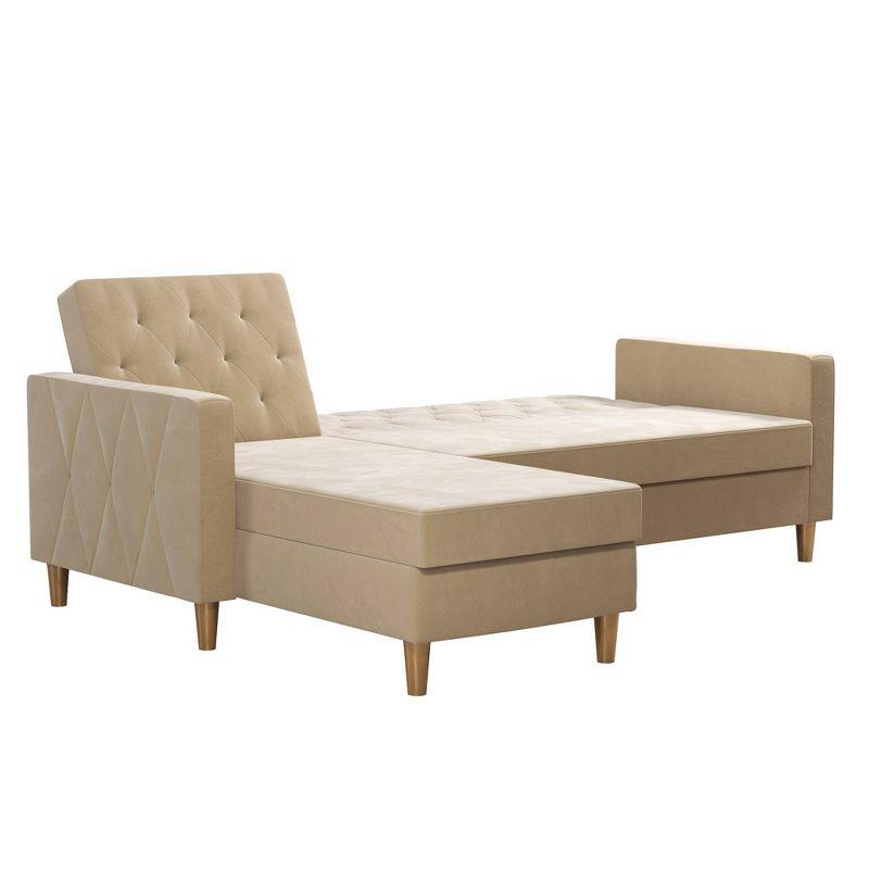 Liberty Upholstered Reversible Chaise Sectional with Storage