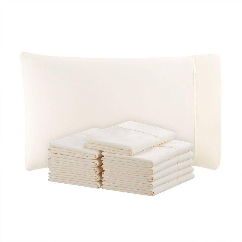 Host & Home Brushed Microfiber Pillowcases - Pack of 12