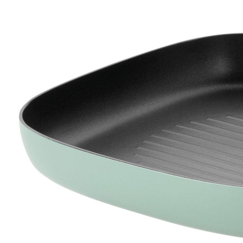 BergHOFF BergHOFF Leo Non-stick Aluminum Grill Pan 10.25", Sage