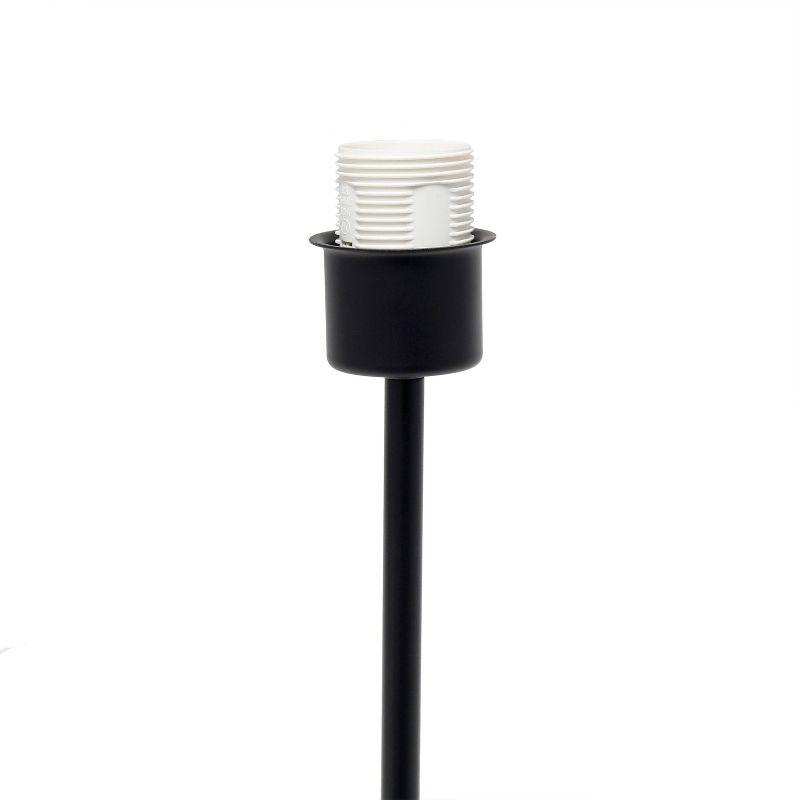 Stick Lamp Off-White - Simple Designs: Contemporary Cotton Shade, ETL Listed, No Assembly Required