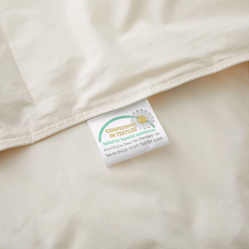 Peace Nest Lightweight Organic Cotton Down Comforter Duvet Insert