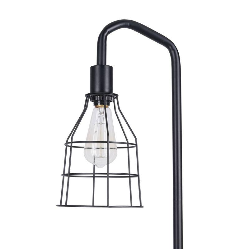 Catalina Lighting 60'' Black Arched Floor Lamp