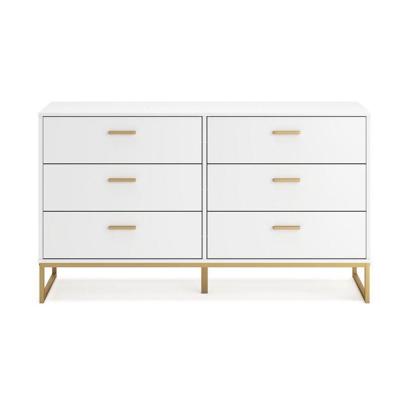 Socalle 6 Drawer 59.02" W Double Dresser