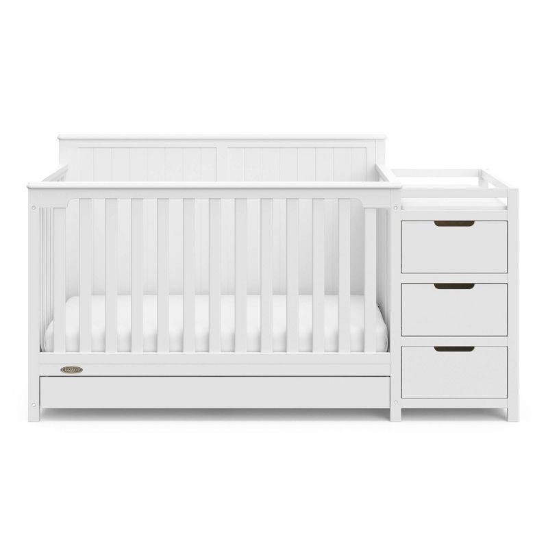 Graco Hadley 5-in-1 Convertible Crib and Changer with Storage