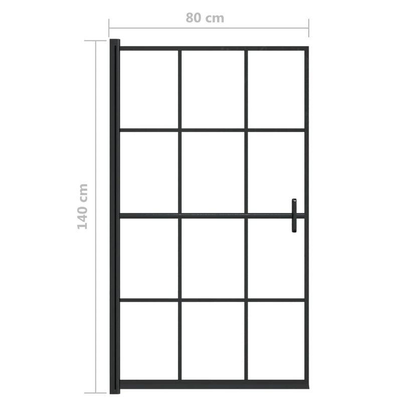 31.5'' W 55.1'' H Framed Rectangle Shower Enclosure