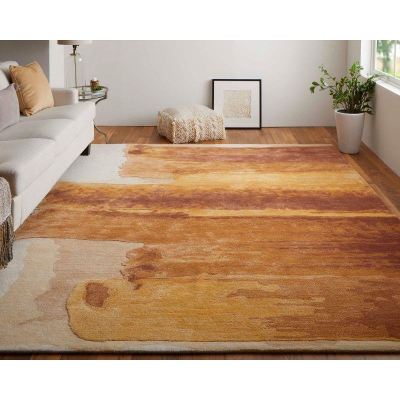 Anya Transitional Abstract Area Rug