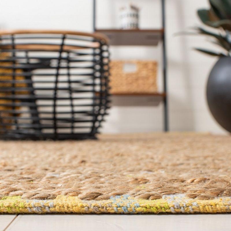 Cape Cod CAP811 Hand Woven Area Rug - Yellow - 4'x6' - Safavieh.