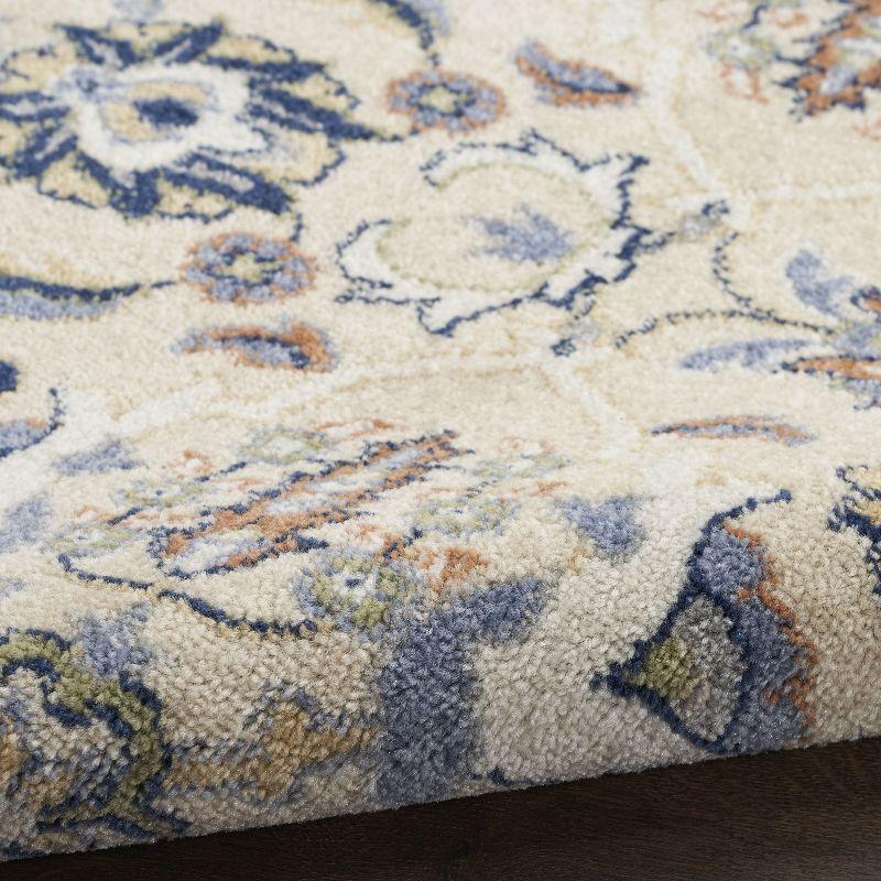 Nourison Allur Boho Indoor Area Rug Beige 9'x12'