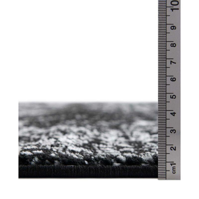 Unique Loom 9' 0 x 12' 0 Sofia Casino Black Area Rug