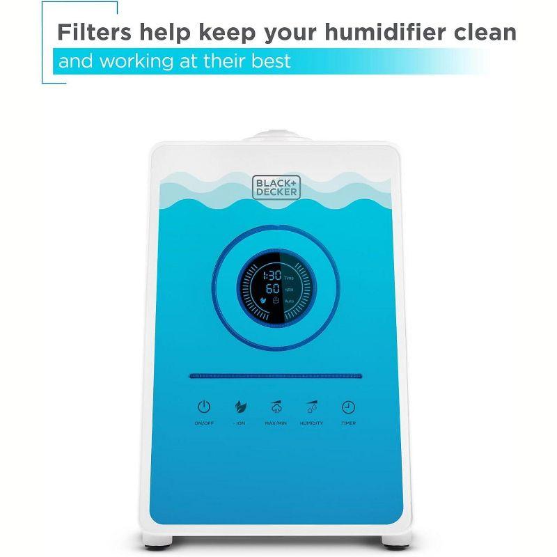 BLACK+DECKER BUH Series Ultrasonic Humidifier Air Filter (Set of 2)