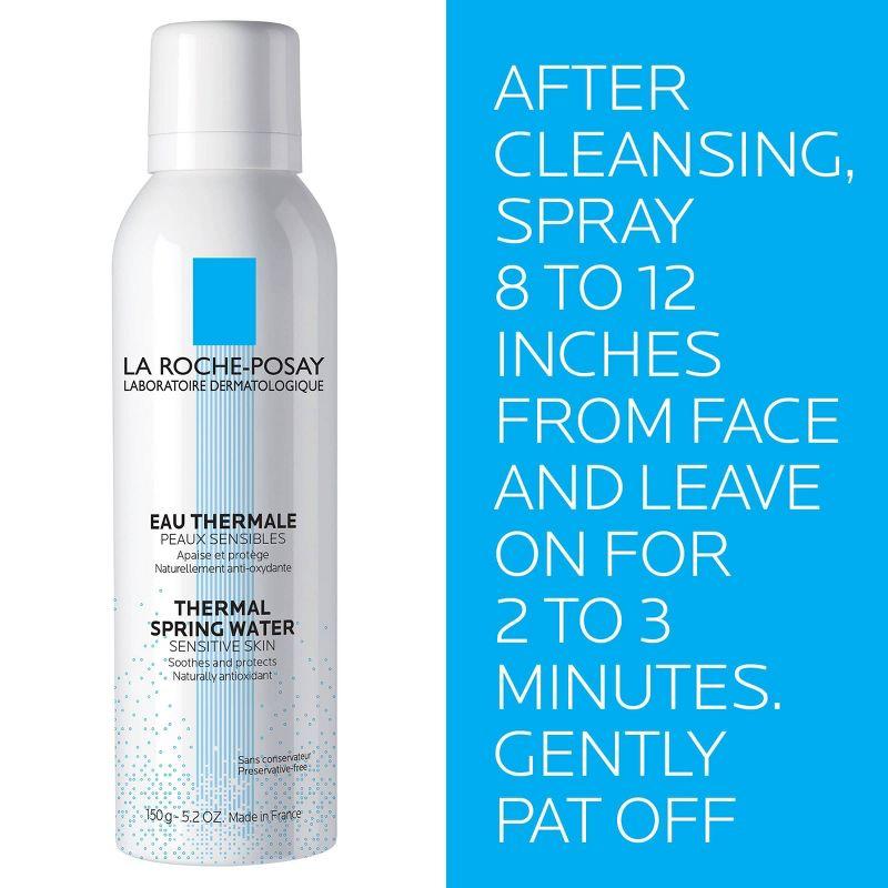 La Roche Posay Thermal Spring Water Face Spray for Sensitive Skin - 5.1 fl oz