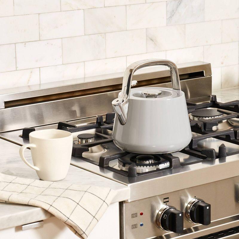 Caraway ® Grey Stovetop Whistling Tea Kettle