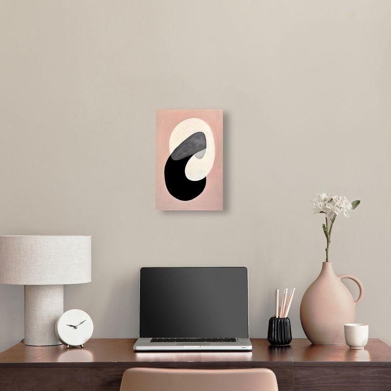 Art Remedy Standard Locks Abstract Shapes Trendy Wall Art by Art Remedy