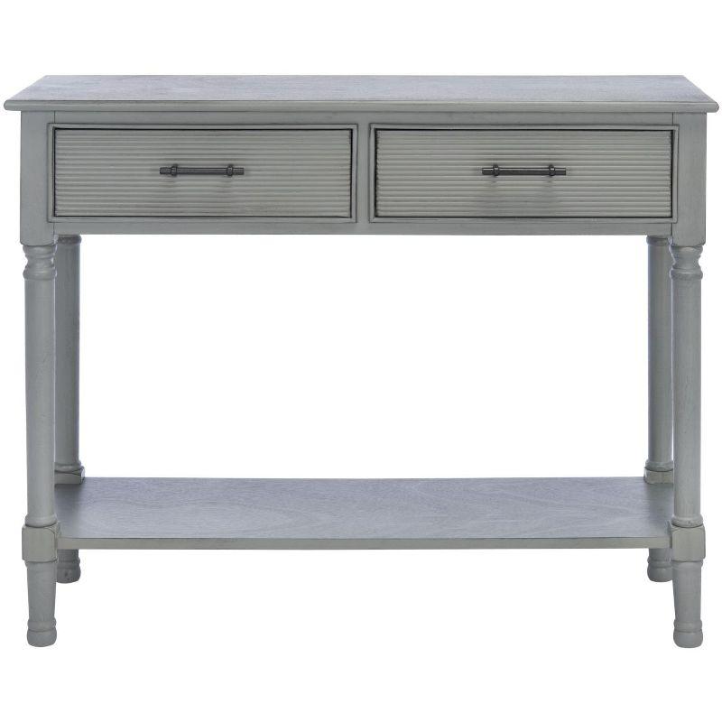 Ryder 2 Drawer Console Table - CNS5719C - Gray - Safavieh