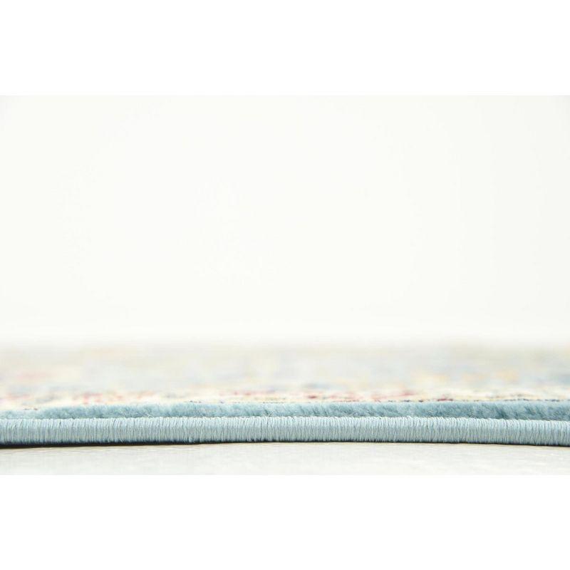 Unique Loom Narenj Collection Area Rug - Bristol (6' 1" x 9' Rectangle Blue/Beige)