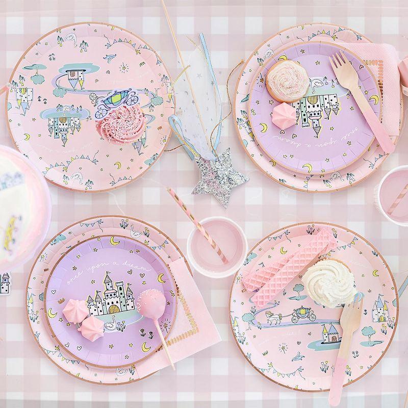 Coterie Party Pink Gingham Paper Tablecloth