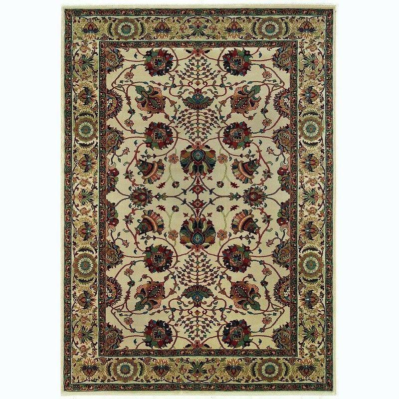 Oriental Weavers Ariana 431O3 Ivory/ Red Indoor Area Rug - 4' x 6"