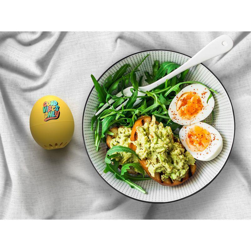 Brainstream Good Vibes BeepEgg Singing and Floating Egg Timer for Boiled Eggs