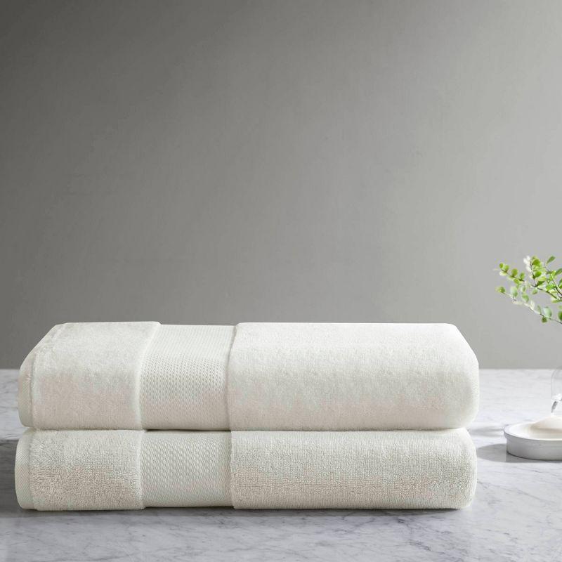 Madison Park Signature Turkish 100% Cotton Bath Sheet 2 Piece Set (Set of 2)
