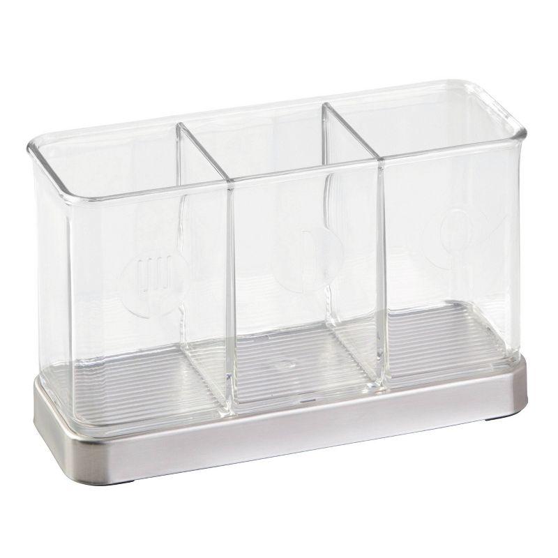 iDesign Forma Plastic Rectangle Flatware Caddy