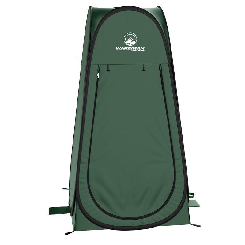 Wakeman Outdoors Pop Up Privacy Tent, Green