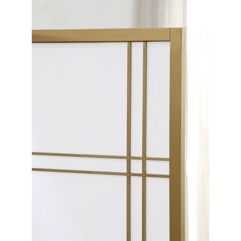 SHANRUGUOJI Folding Room Divider Seto 4-Panel Room Divider Screen