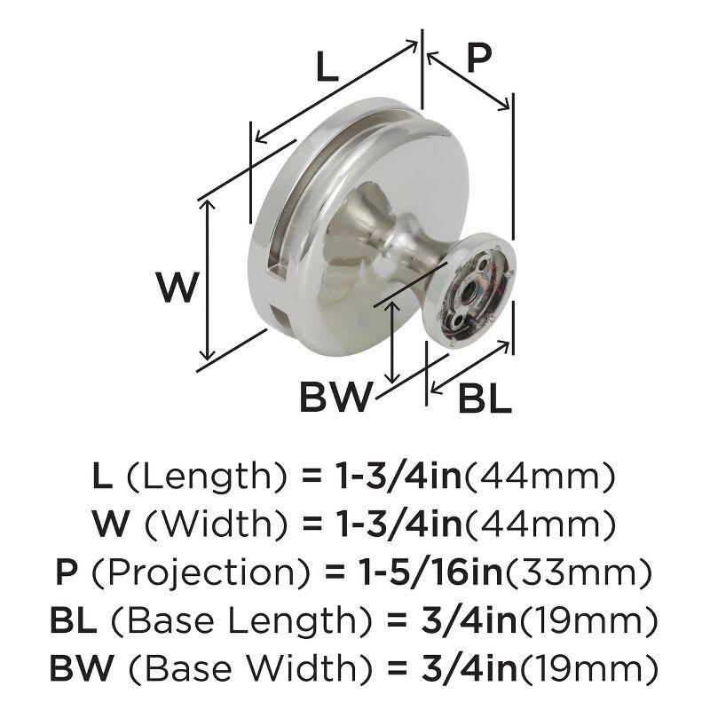 Amerock Oberon Knob for Cabinet or Furniture