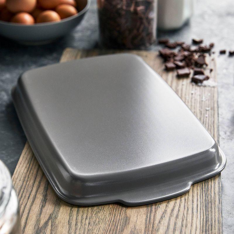 GreenPan Premiere Ovenware Ceramic Nonstick Cookie Quarter Sheet 13"x9" Gray: Aluminum, Dishwasher-Safe, PTFE & PFOA-Free