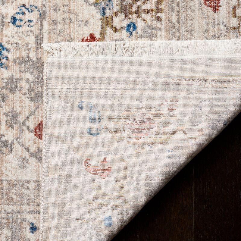 Vintage Persian VTP427 Power Loomed Indoor Area Rug - Ivory/Sage - 4'x6' - Safavieh