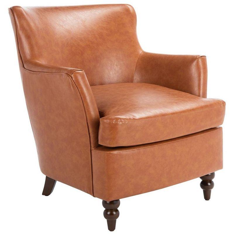 Levin Accent Chair - ACH4008 - Cognac - Safavieh