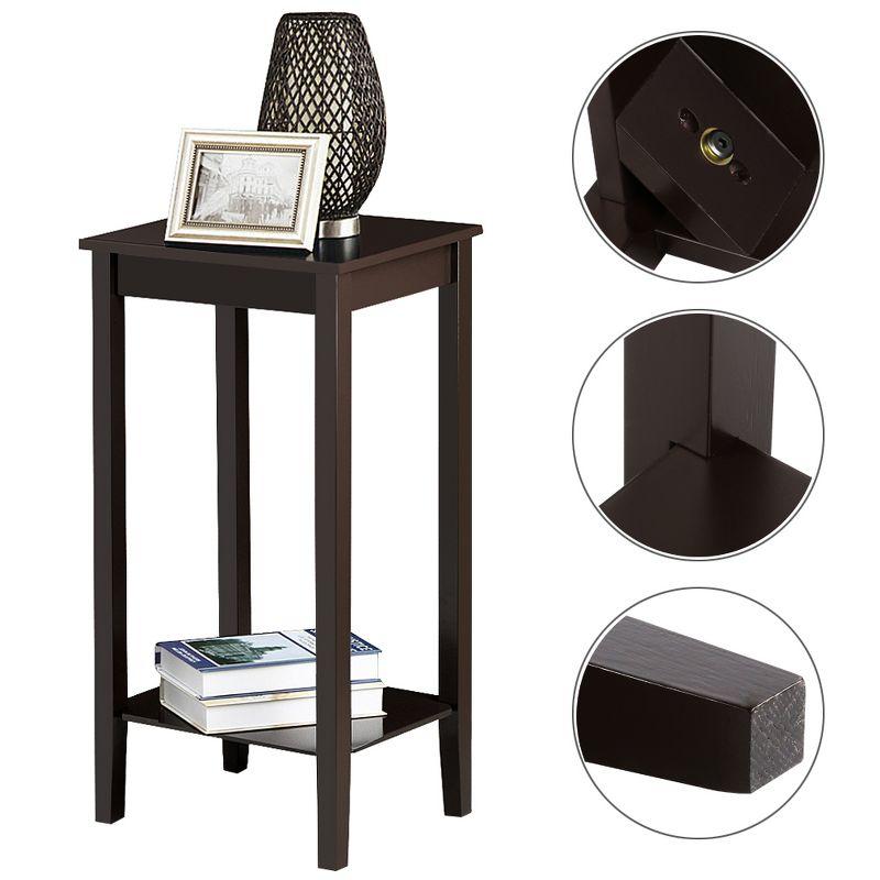 Yaheetech Small End Table Bedside Sofa Table Nightstand For Living Room