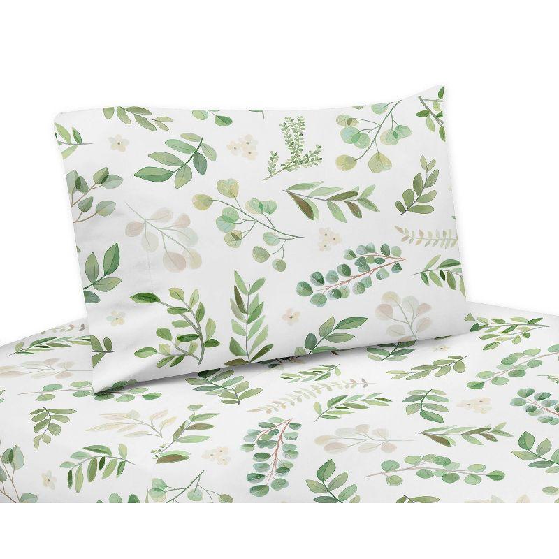 Botanical Leaf Floral Sheet Set