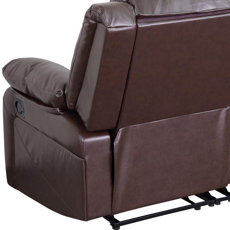 Flash Furniture Harmony Series Loveseat with Two Built-In Recliners