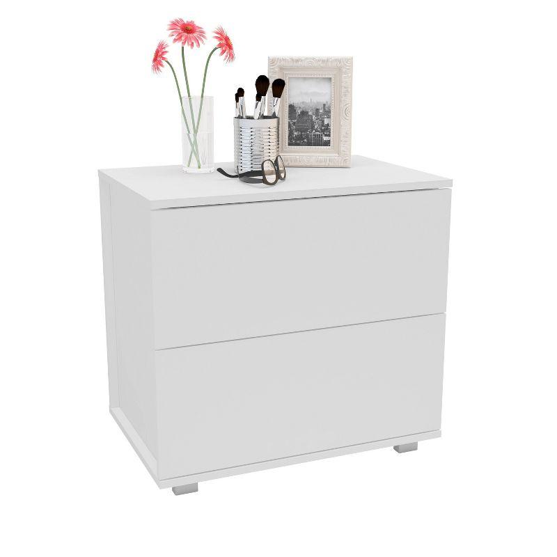 Madison 2 Drawer Nightstand - Polifurniture