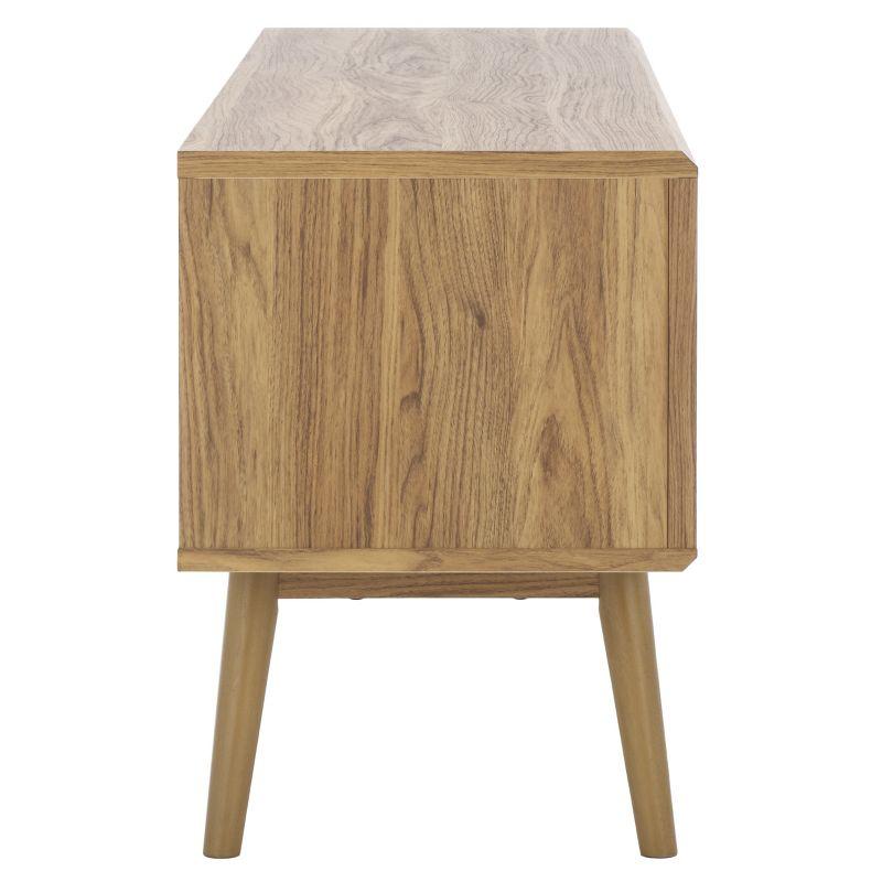 Aphra 2 Door 2 Shelf Media Stand - MED9624 - Oak - Safavieh