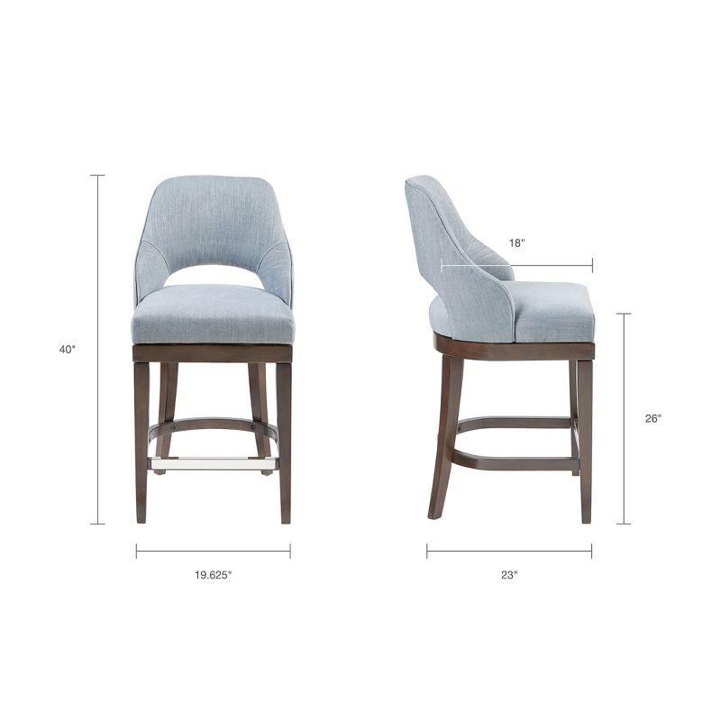 Ellery Counter Height Barstool with Swivel Seat