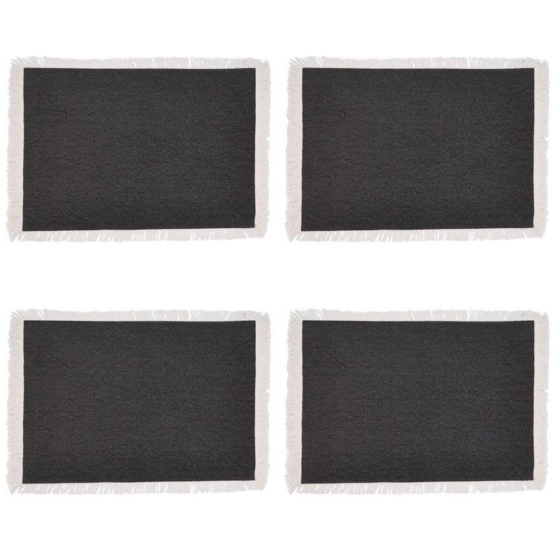 4 Piece Cotton Placemat Set (Set of 4)