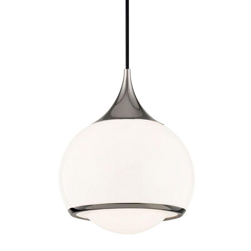 Kegan Single Light Glass Dimmable Pendant