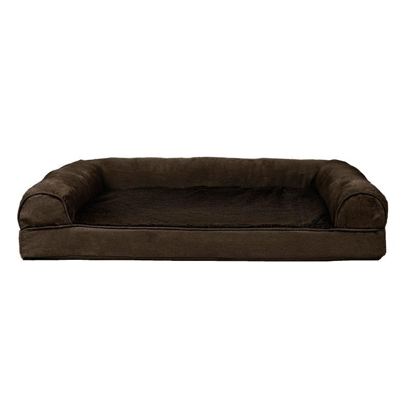 Orthopedic Suede Pet Bed