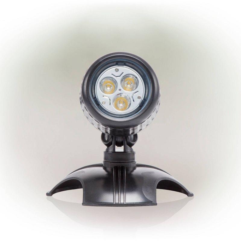 Set of 3 Warm White LED Outdoor Landscape Spotlights