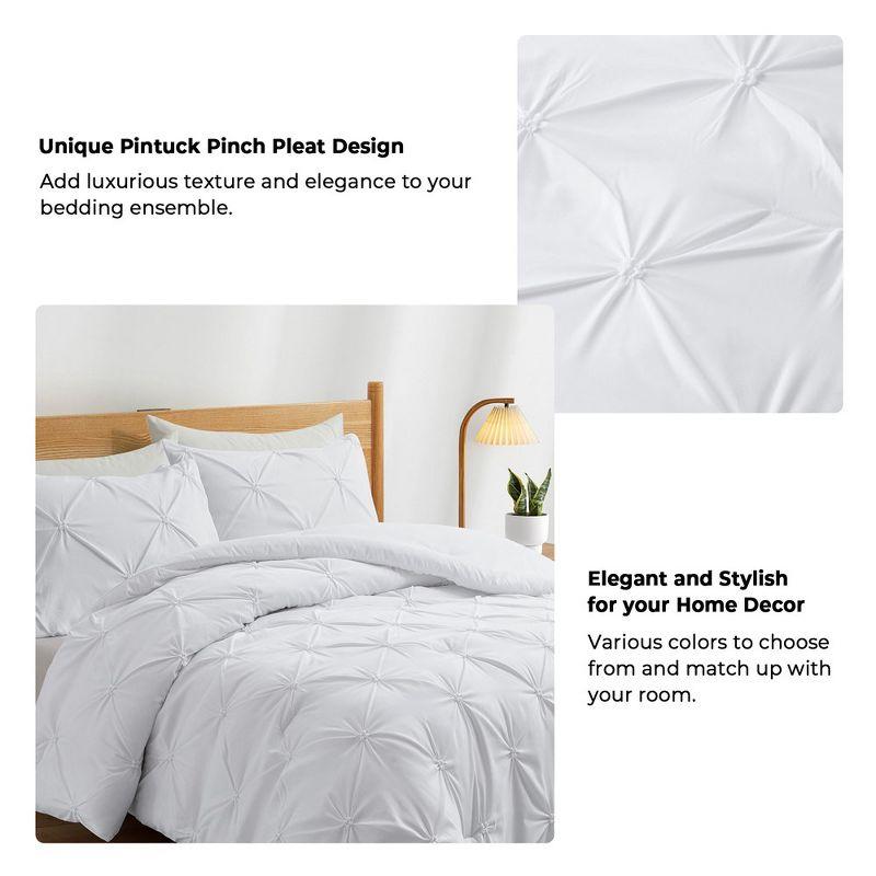 Peace Nest Box Stitch Geometric Shapes Comforter Set (Set of 3)