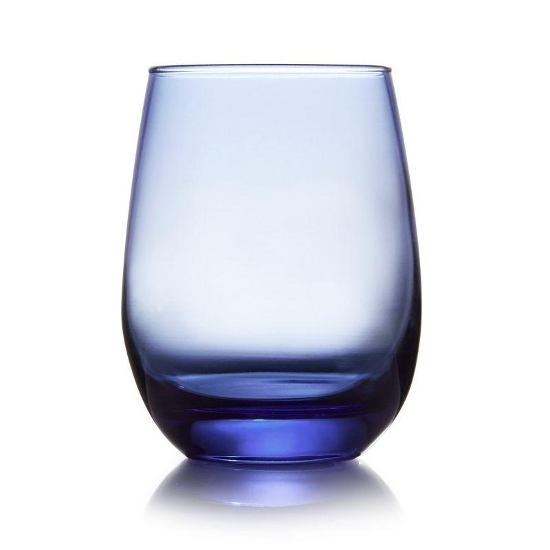 Libbey Stemless Glasses, 15.25 oz.