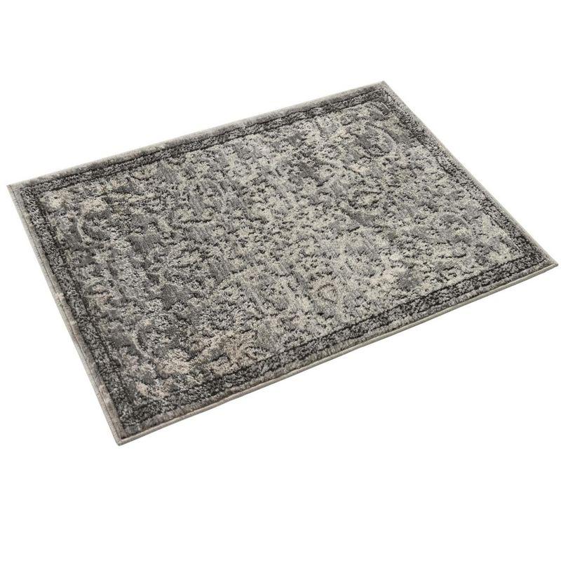 Unique Loom Portland Collection Area Rug - Albany (9'  x 12' Rectangle Gray/Ivory)